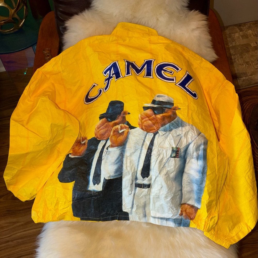 Camel windbreaker